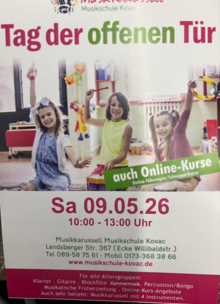 Tag der offenen Tür, 09.05.2026